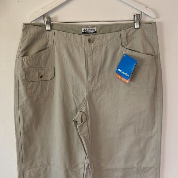 NEW Columbia Omni Shade Tryson Creek Beige Pants - Picture 3 of 7